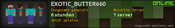 Benutzerleisten 560x90 für EXOTIC_BUTTER660