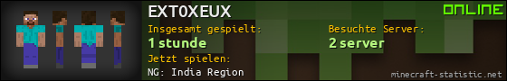 Benutzerleisten 560x90 für EXT0XEUX