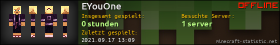 Benutzerleisten 560x90 für EYouOne
