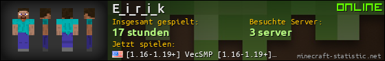 Benutzerleisten 560x90 für E_i_r_i_k