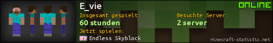 Benutzerleisten 560x90 für E_vie