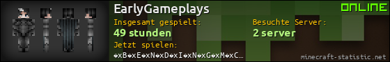 Benutzerleisten 560x90 für EarlyGameplays