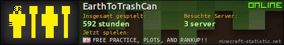 Benutzerleisten 560x90 für EarthToTrashCan