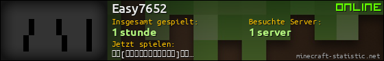 Benutzerleisten 560x90 für Easy7652