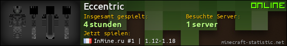 Benutzerleisten 560x90 für Eccentric