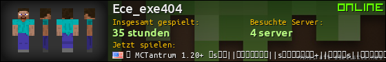 Benutzerleisten 560x90 für Ece_exe404