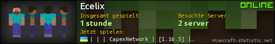 Benutzerleisten 560x90 für Ecelix