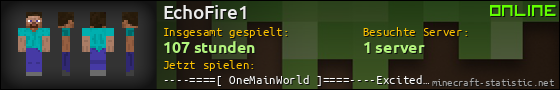 Benutzerleisten 560x90 für EchoFire1