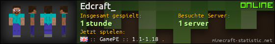 Benutzerleisten 560x90 für Edcraft_