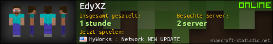 Benutzerleisten 560x90 für EdyXZ