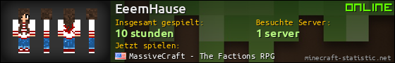 Benutzerleisten 560x90 für EeemHause