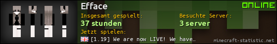 Benutzerleisten 560x90 für Efface