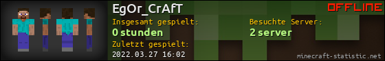 Benutzerleisten 560x90 für EgOr_CrAfT