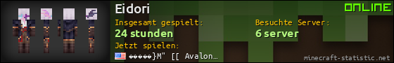 Benutzerleisten 560x90 für Eidori