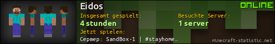 Benutzerleisten 560x90 für Eidos