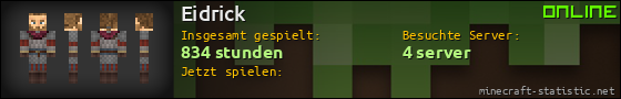 Benutzerleisten 560x90 für Eidrick