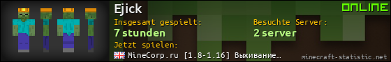 Benutzerleisten 560x90 für Ejick