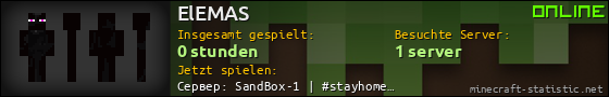 Benutzerleisten 560x90 für ElEMAS