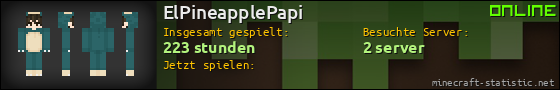 Benutzerleisten 560x90 für ElPineapplePapi