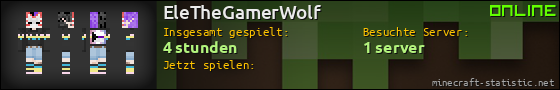 Benutzerleisten 560x90 für EleTheGamerWolf