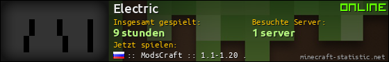 Benutzerleisten 560x90 für Electric