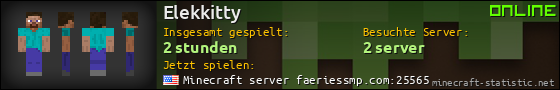 Benutzerleisten 560x90 für Elekkitty