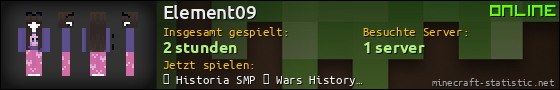 Benutzerleisten 560x90 für Element09