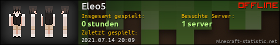 Benutzerleisten 560x90 für Eleo5