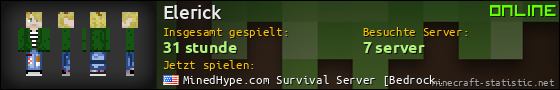 Benutzerleisten 560x90 für Elerick