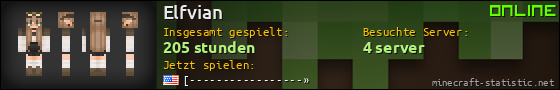 Benutzerleisten 560x90 für Elfvian