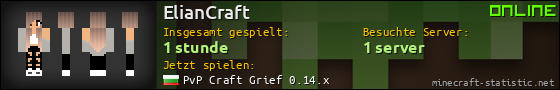 Benutzerleisten 560x90 für ElianCraft