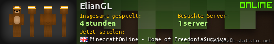 Benutzerleisten 560x90 für ElianGL