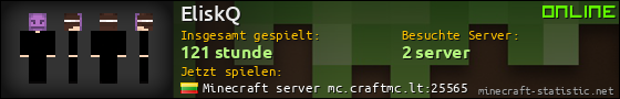 Benutzerleisten 560x90 für EliskQ