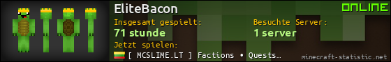 Benutzerleisten 560x90 für EliteBacon