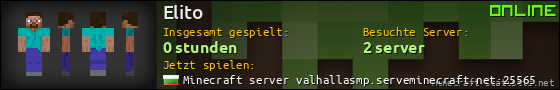 Benutzerleisten 560x90 für Elito