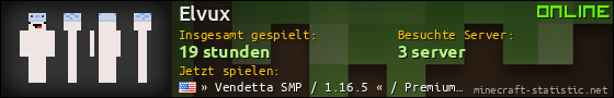 Benutzerleisten 560x90 für Elvux