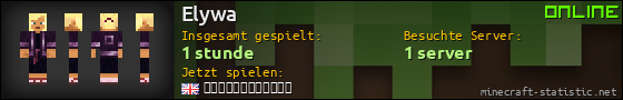 Benutzerleisten 560x90 für Elywa