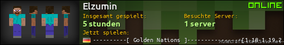 Benutzerleisten 560x90 für Elzumin