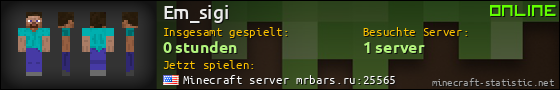 Benutzerleisten 560x90 für Em_sigi