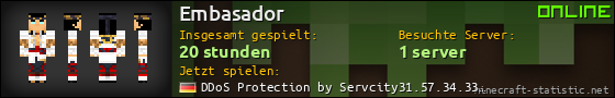 Benutzerleisten 560x90 für Embasador