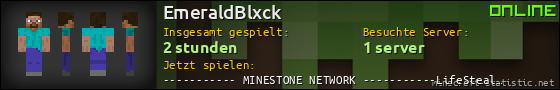 Benutzerleisten 560x90 für EmeraldBlxck