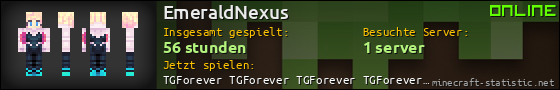 Benutzerleisten 560x90 für EmeraldNexus