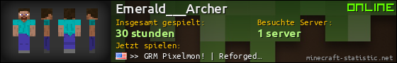 Benutzerleisten 560x90 für Emerald___Archer