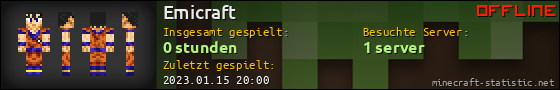 Benutzerleisten 560x90 für Emicraft