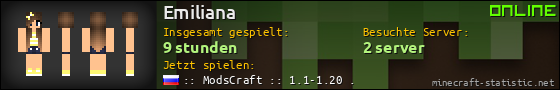 Benutzerleisten 560x90 für Emiliana