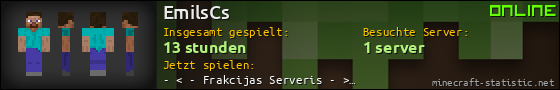Benutzerleisten 560x90 für EmilsCs