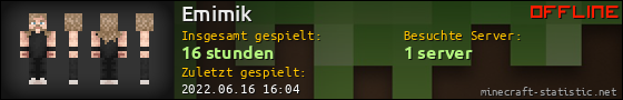 Benutzerleisten 560x90 für Emimik