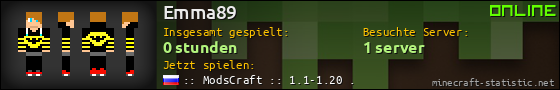 Benutzerleisten 560x90 für Emma89