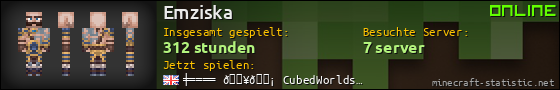 Benutzerleisten 560x90 für Emziska