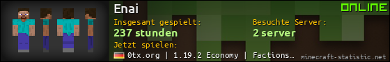 Benutzerleisten 560x90 für Enai